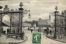 CPA Nancy Place Stanislas Grilles Jean Lamour