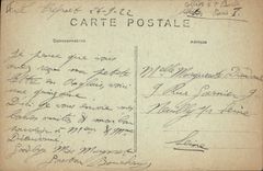 Postal el Treport Calvario de la Pescadería