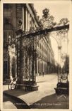 CPA Nancy L'hotel de ville vu d'une grille Jean Lamour 