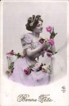 CPA Femme Bijou