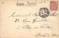 CPA Fantaisie (dessin a la main) Maison 