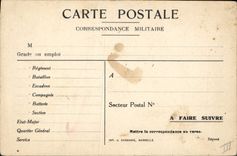 CPA Fantaisie (dessin a la main) Paysage 