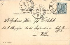 CPA Fantaisie Enfants Cochon Porc Trefle 