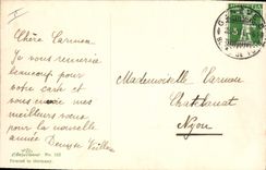 CPA Fantaisie Enfants Luge 