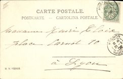 Vintage Postcard Fantasy Woman Lamb Bells