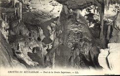 CPA Grotte Grottes de Betharram Fond de la grotte superieure 