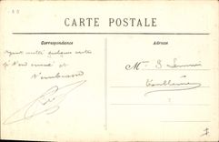 Vintage Postcard Cave Morgat Caves the entry of the cave of the chimney of the devil