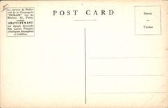 Vintage Postcard Grotte hollow Fingalls Caves Constructed in staff Boat