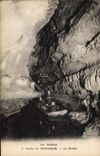 Vintage Postcard Cave Caves of Betharram the river