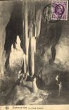 Vintage Postcard Cave Caves of Han great drapery