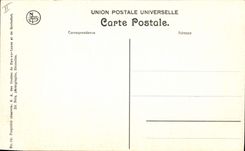 Vintage Postcard Cave of Rochefort stone of the sacrifice Caves