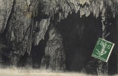 CPA Grotte Grottes de Brando Vue de l'interieur 