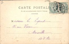 CPA Grotte Sainte Magdeleine Lourdes Grottes 