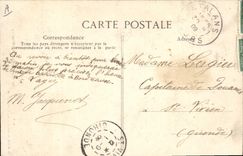 Postal Gruta Grutas Etalans Interior del Pozo de Poudrey