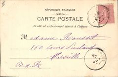 Postal Órgano Basílico de St Maximin Vista interior el coro y el órgano