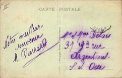 Postal Órgano Alrededores de Redes amargo Marga Notre Dame del EpineLe galería entre el coro y el trascoro