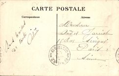 Vintage Postcard Alencon Bankruptcy court