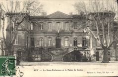 CPA Apt La Sous prefecture et le palais de justice 