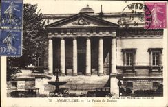CPA Angouleme Le palais de justice 
