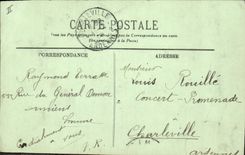 CPA Amiens Le Palais de Justice Le portique 