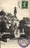 CPA Militaria Guerre de 1870 Avranches Le monument du souvenir Francais