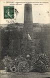 Vintage Postcard Militaria War of 1870 Belfort Monument raised with the cemetery of the mobiles to the defenders of Belfort