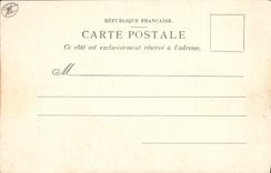 Vintage Postcard Militaria War of 1870 Nimes Monument of the combatants