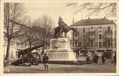 CPA Militaria Guerre de 1870 Chalon sur Saone Monument de la Defense