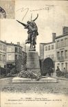 CPA Militaria Guerre de 1870 Niort Gloria Victis Monument a la memoire des Combattants