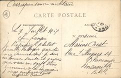 CPA Militaria Guerre de 1870 Passant Le monument Enfants