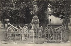 CPA Militaria Guerre de 1870 Vezelise Le monument 