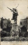 CPA Militaria Guerre de 1870 Niort Monument des Combattants