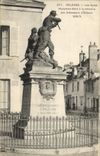 CPA Militaria Guerre de 1870 Orleans Les Aydes Monument eleve a la memoire des Defenseurs d'Orleans 