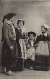 CPA Folklore De Concarneau a Pont Aven Enfants