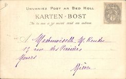 CPA Folklore Vieillards de Mahalon Pont Croix Confort 