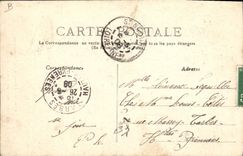 CPA Folklore Josselin Jeunes maries des environs Mariage