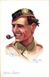CPA Fantaisie Illustrateur Dupuis Militaria Infanterie Ecossaise Ecossaise
