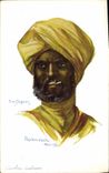 CPA Fantaisie Illustrateur Dupuis Militaria Cavalerie indienne