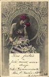 CPA Bijoux Femme