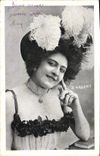 CPA Bijoux Femme D'Argent