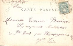 CPA Bijoux Femme D'Argent