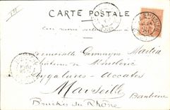 CPA Fantaisie (dessin a la main) Paysage