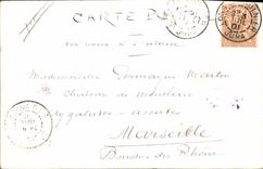 CPA Fantaisie (dessin a la main) Paysage