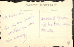 Vintage Postcard Fantasy (impression has the hand) Boat