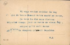 CPA Fantaisie (dessin a la main) Clocher