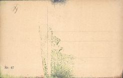 CPA Fantaisie (dessin a la main) Chaumiere