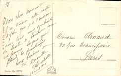 Vintage Postcard Fantasy Woman Shepherd Sheep