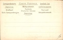 Vintage Postcard Fantasy Woman Rabbits Easter Egg