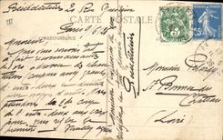 Postal Gruta Grutas de San Antonio Brive Correze