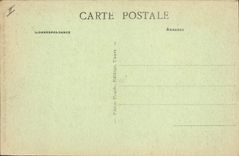 Postal Gruta Grutas de Savonnieres Roca de la cascada